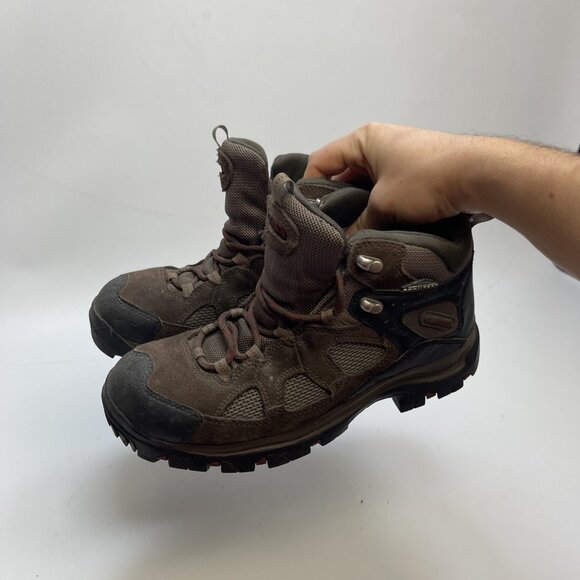 Columbia Omni-Tech Packus Ridge Mid Hiking Boot Leather Waterproof Brown Men 8.5 - Picture 15 of 16